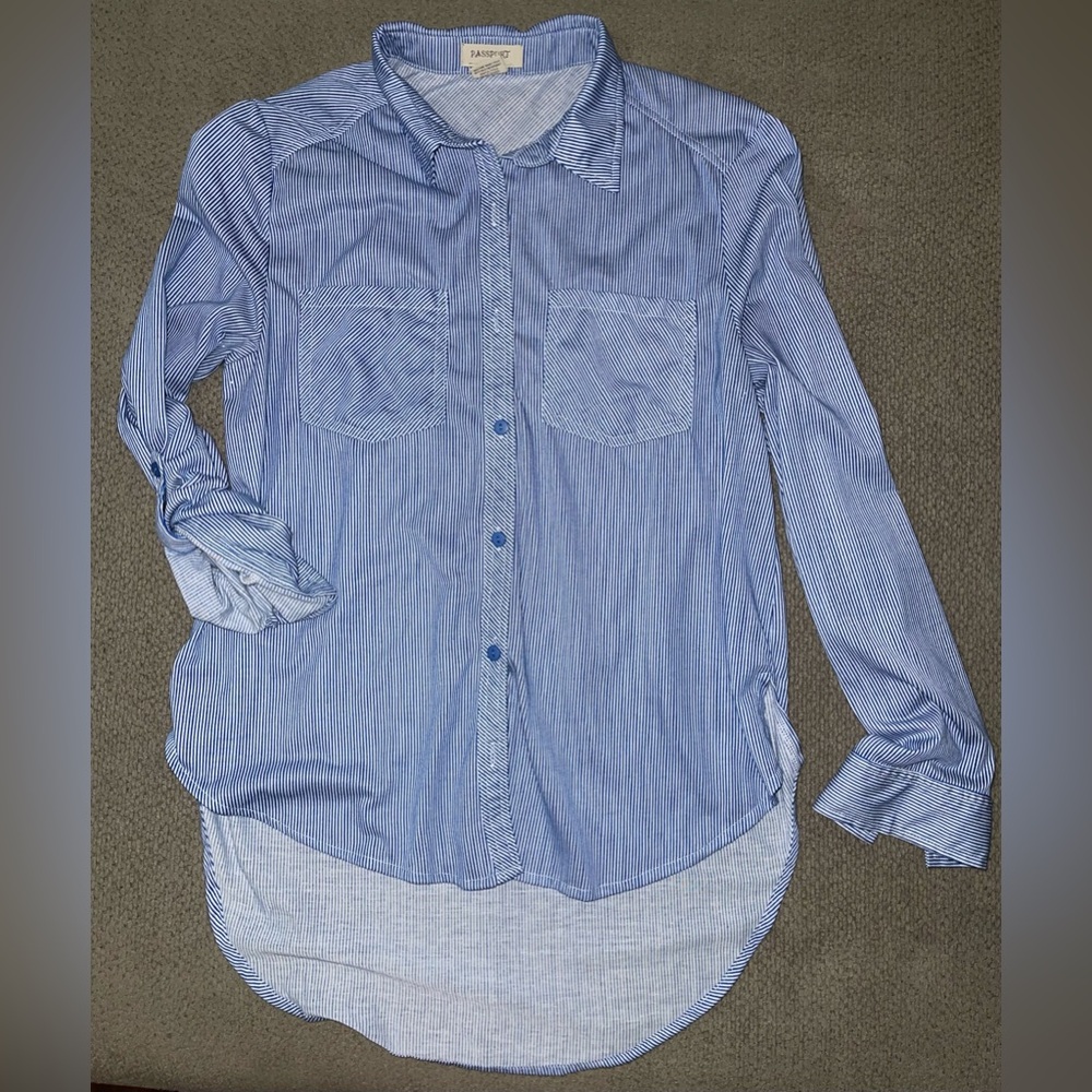 Passport shirt from Express size medium